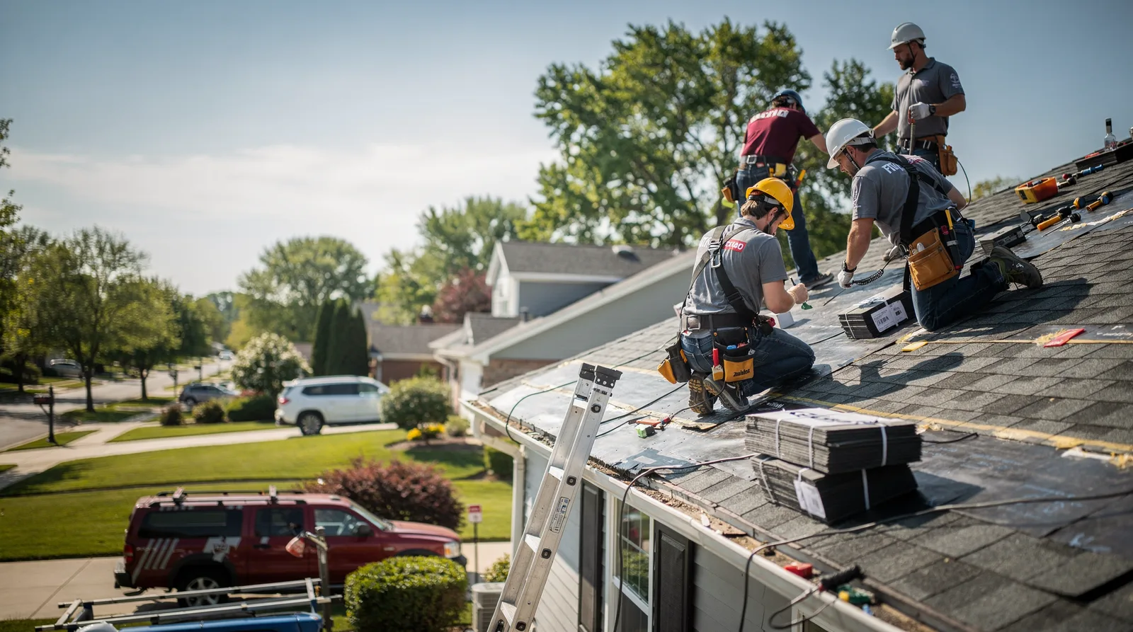 Roof Repair in Cushing, ME around you